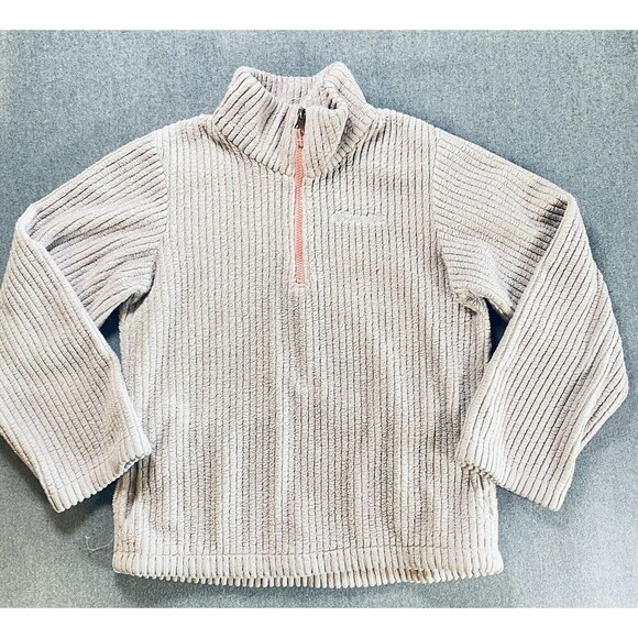 Columbia Quarter Zip Pullover Jacket Kids Size Large 14/16 - Picture 1 of 11